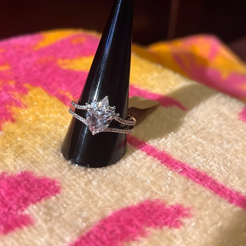 Bomb Party Rhodium Plating Ring. Size 11